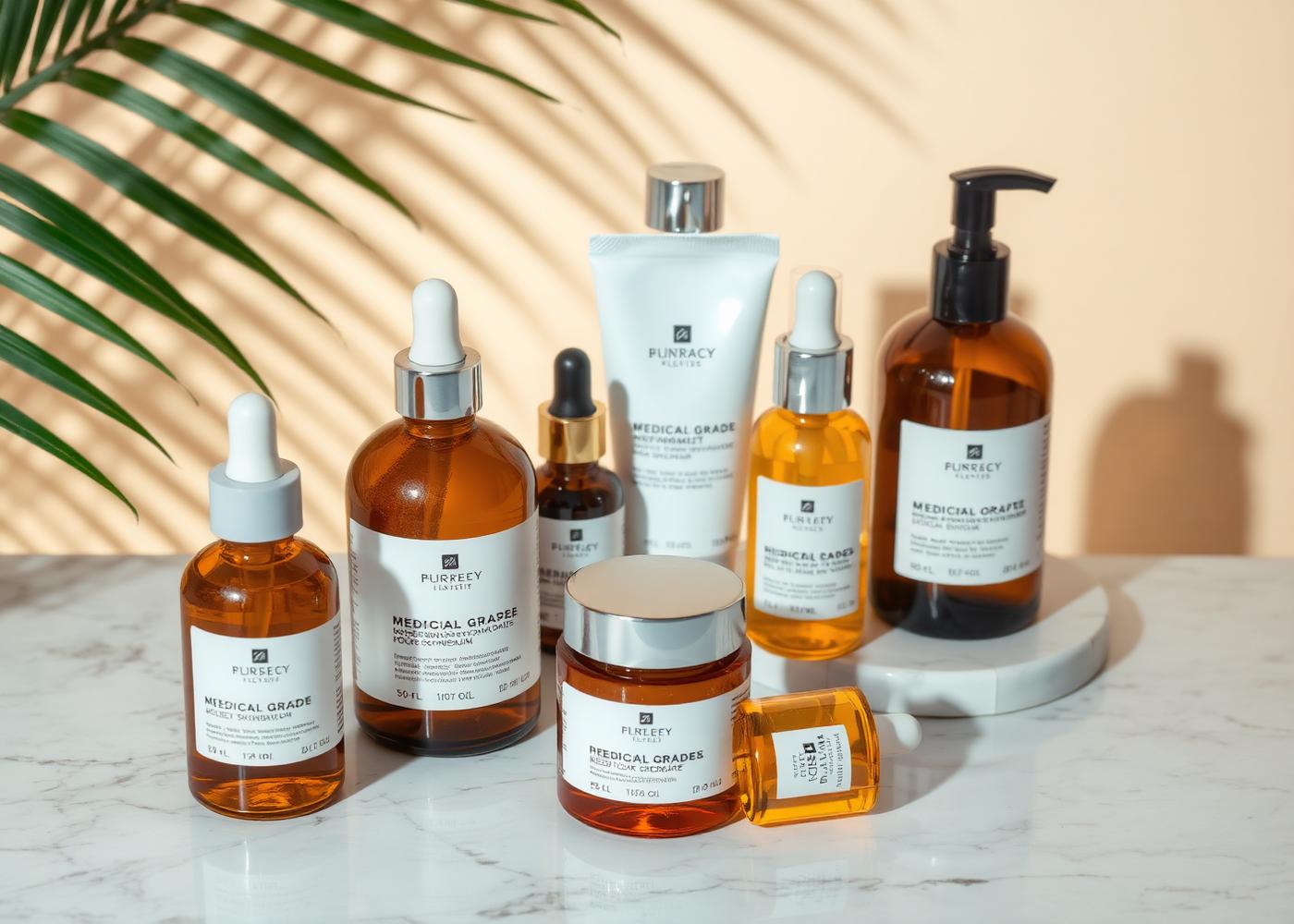 Medical grade skincare products